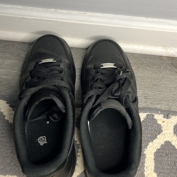 COPY - Black Air Force 1s - Picture 4 of 4